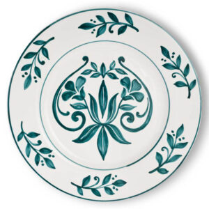 Set 2 posti piatti Bucolica smeraldo