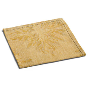 Set 2 tovaglioli Spighe di Siena giallo