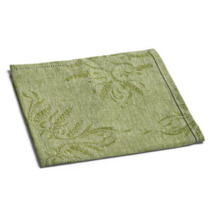 Set 2 tovaglioli Spighe di Siena verde